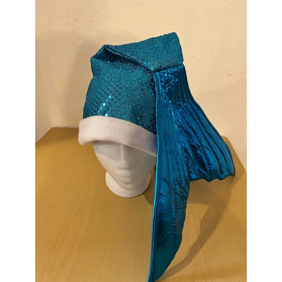 Mermaid Tail Hat Adult Halloween - Picture 3 of 5